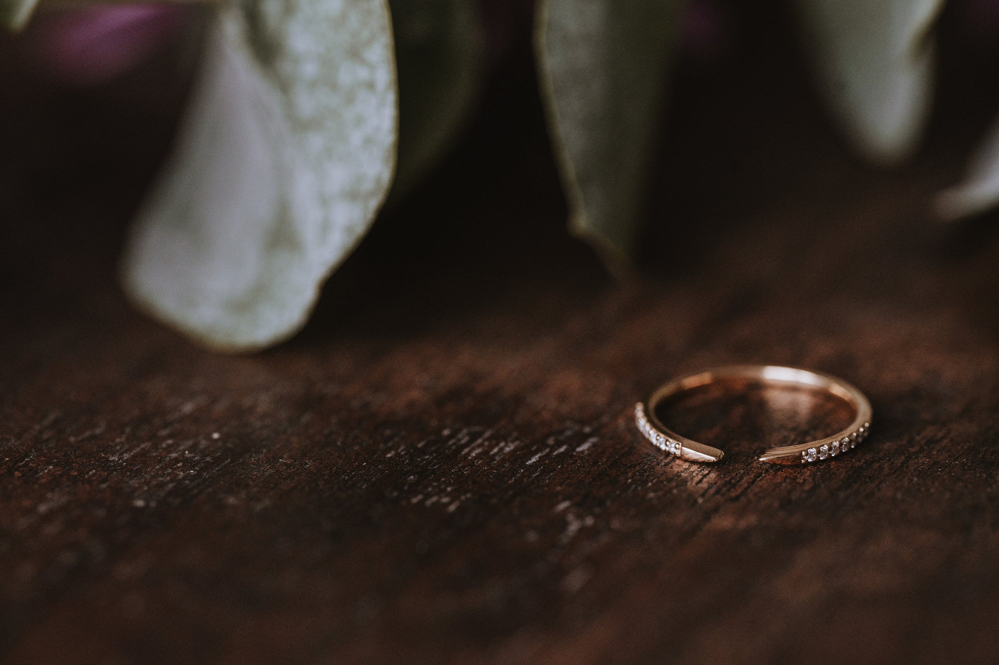 Thin Moissanite Claw Band