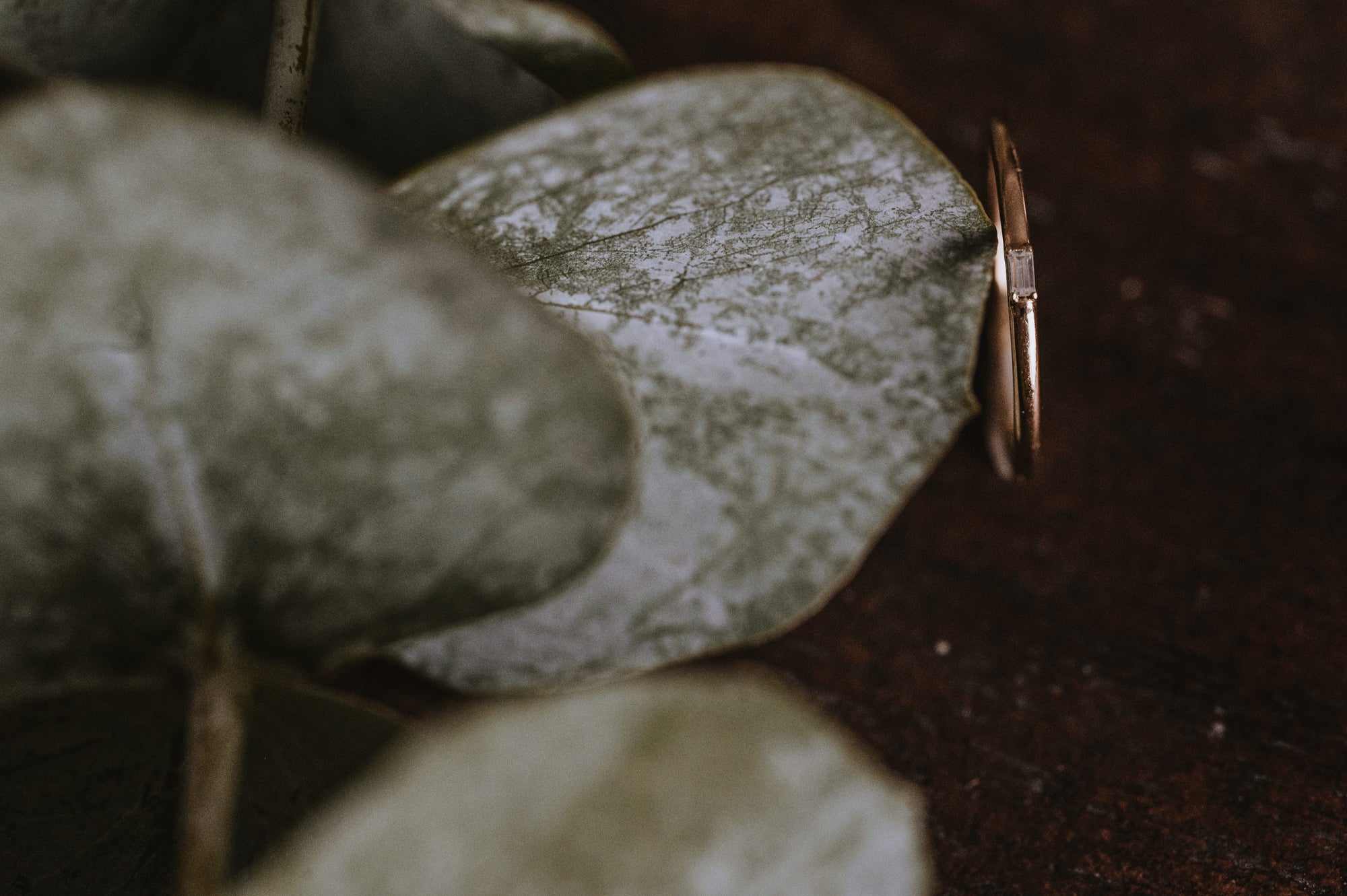 Thin Single Baguette Moissanite Band