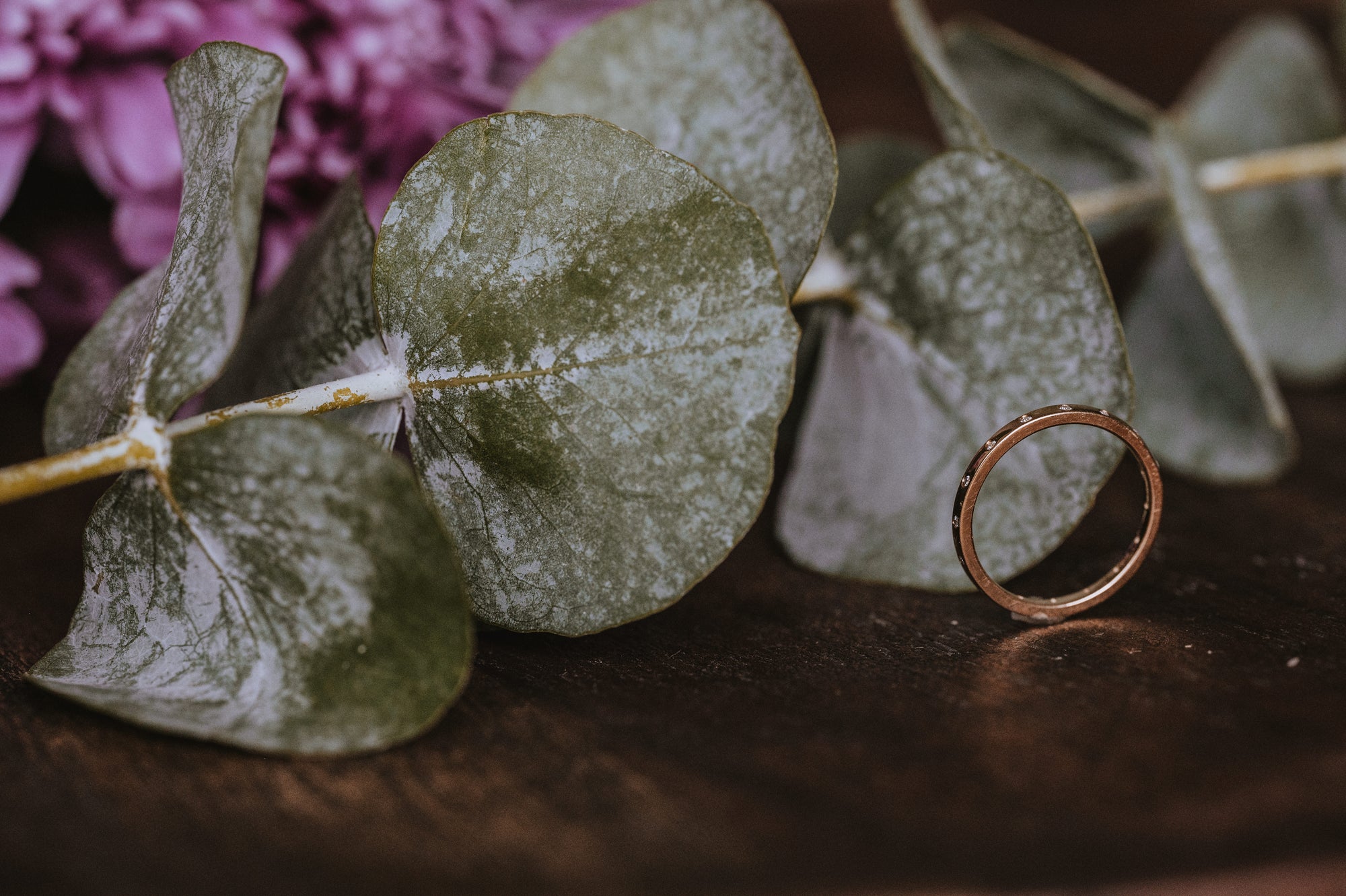 Thin Moissanite Nexus Band
