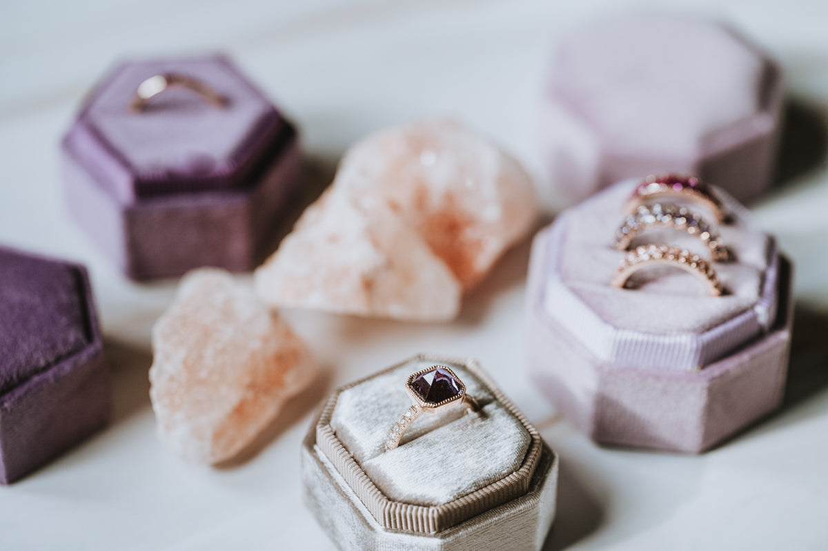The Tibesti | Inverted Asscher Cut Alexandrite Ring
