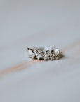The Cerrado | Alternating Moissanite Baguette Band