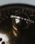 Moissanite Baguette Band