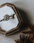 The Rāmallāh | Round 4-Prong Solitaire Moissanite Ring