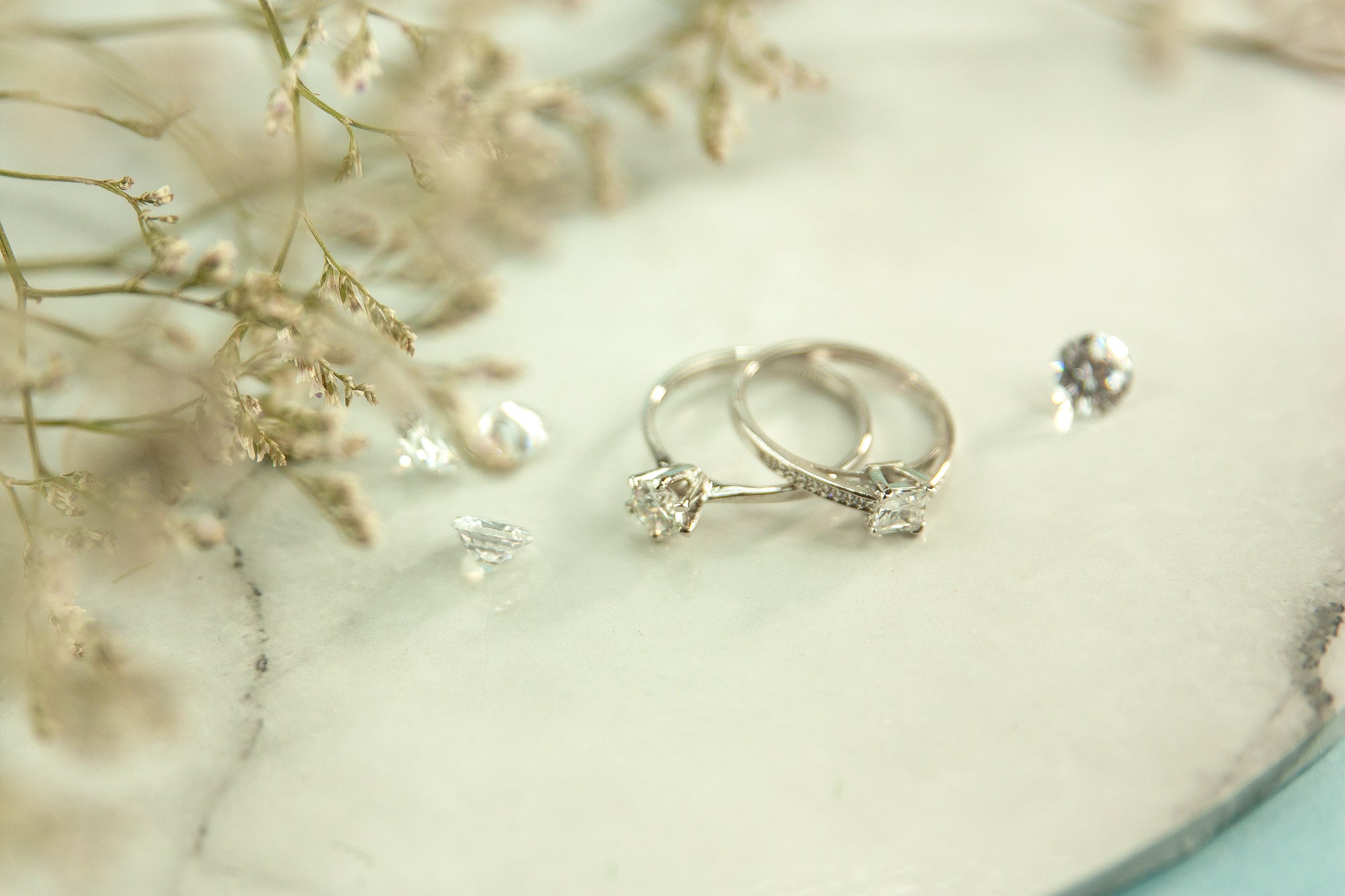 nature inspired engagement rings